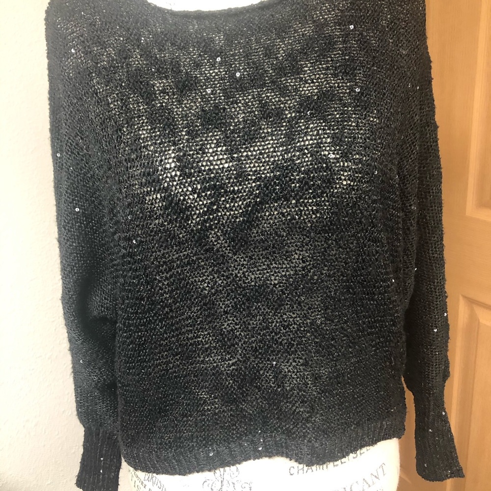 🔥3/$30. Sequins and knit sweater